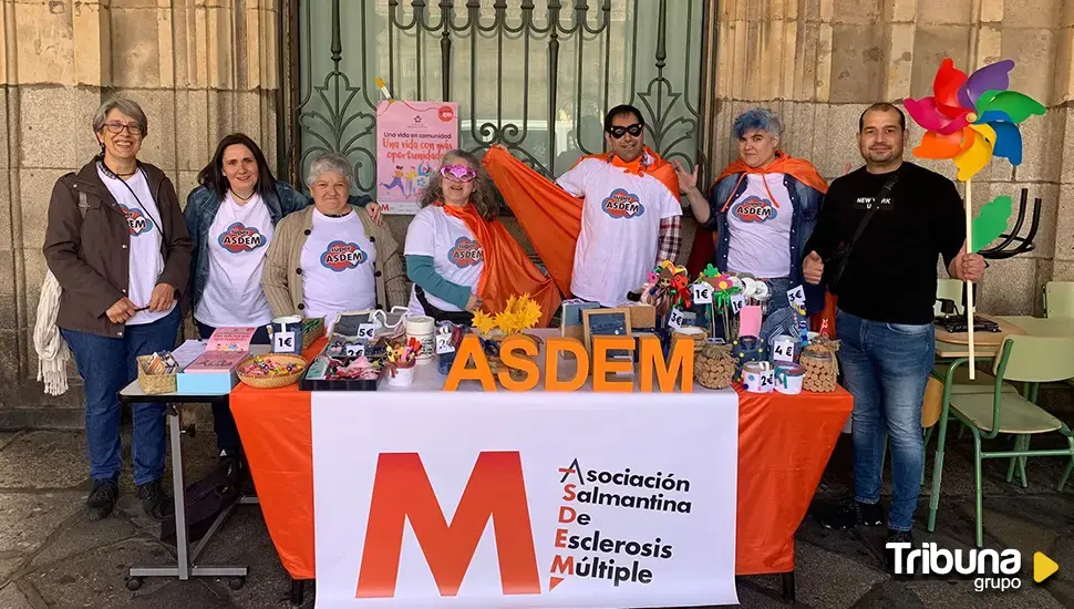 ASDEM volverá a la Plaza Mayor para reclamar "medidas urgentes" para los pacientes de esclerosis múltiple