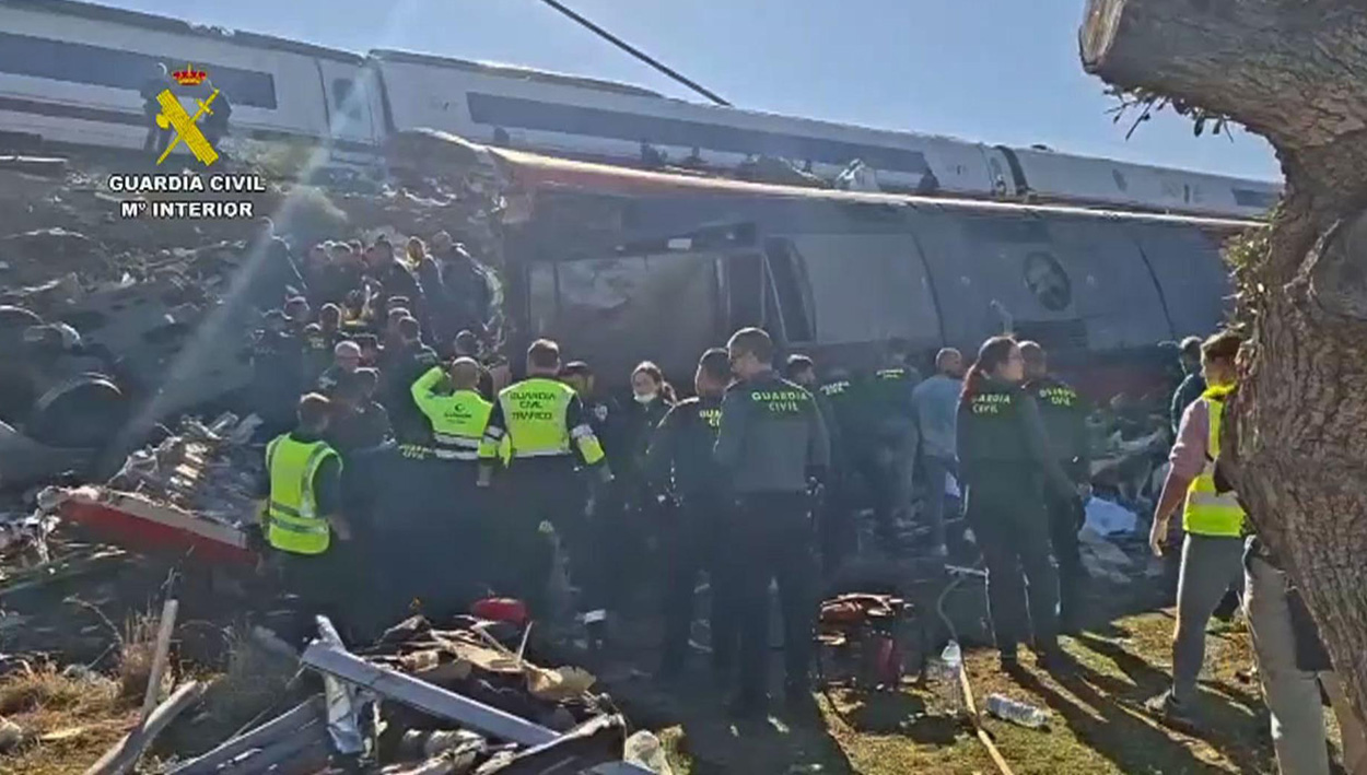 Tragedias en la historia del ferrocarril español